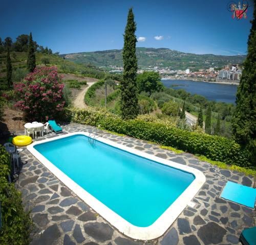 3 bedrooms villa with city view private pool and enclosed garden at Lamego 3 km away from the beach