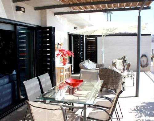 3 bedrooms villa with sea view private pool and wifi at Costa Adeje 2 km away from the beach