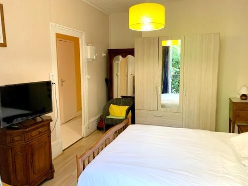 Appartement d'une chambre avec vue sur la ville balcon et wifi a Neris les Bains