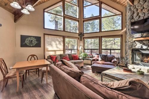 Cabin with Wraparound Porch - 20 Mins from Flagstaff!