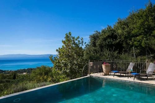 Unique Kefalonia Villa Villa Ifandis Sea Views Lourdas