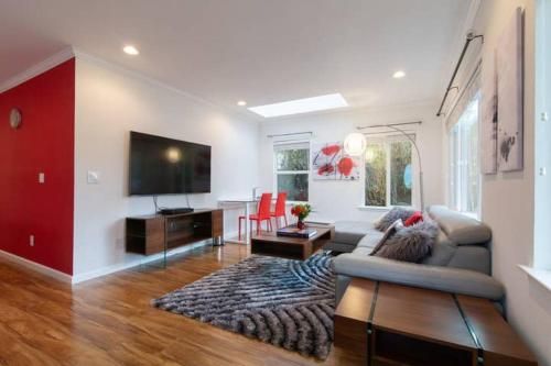 One Block from Stanford University, Modern Style Living