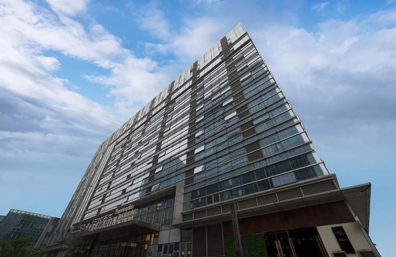 Yitel Zhige Hotel South Nanjing Railway Station North Square Window of Greenbelt