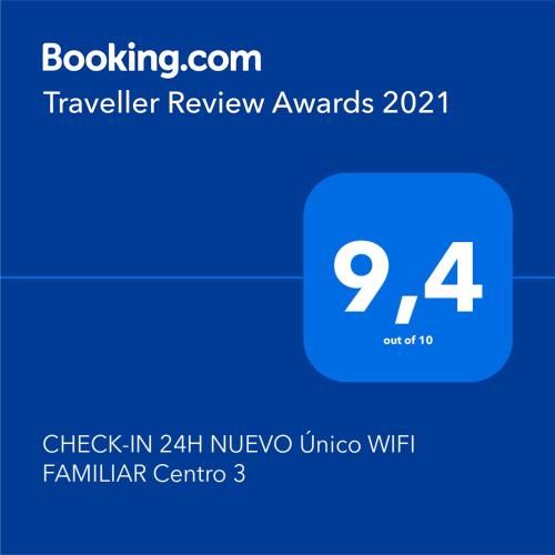 CHECK-IN 24H NUEVO Unico WIFI FAMILIAR Centro 3