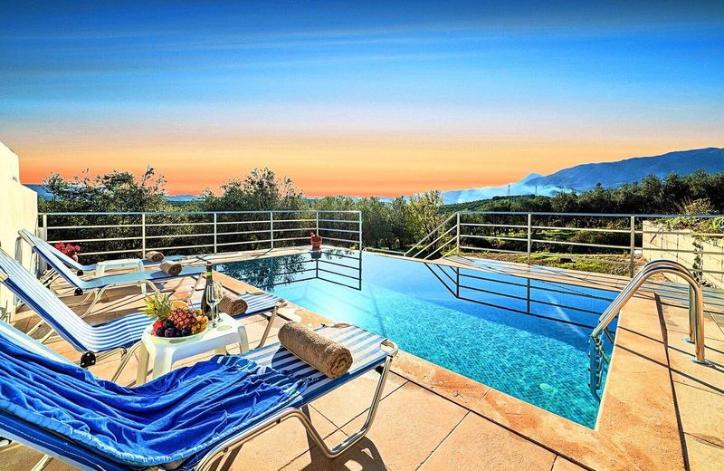 Cretan Sunrise Lodge Heated Pool
