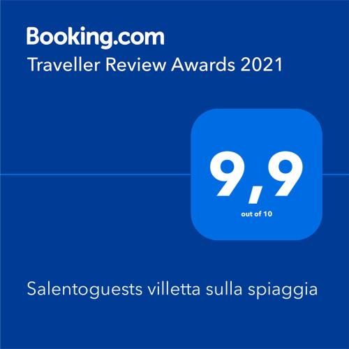 Salentoguests villetta sulla spiaggia