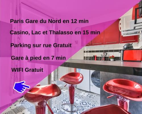Le Cerisier - Paris Gare du Nord en 15 min -