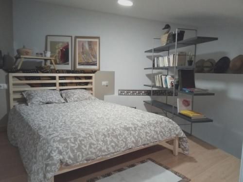 Studio in Madrid with shared pool enclosed garden and WiFi