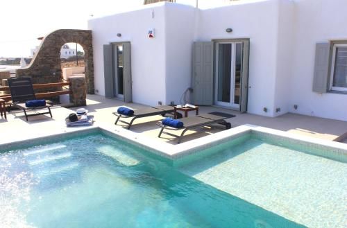 Villa Ortus White Cycladic Lux with Private Pool 3bed & 3bath!