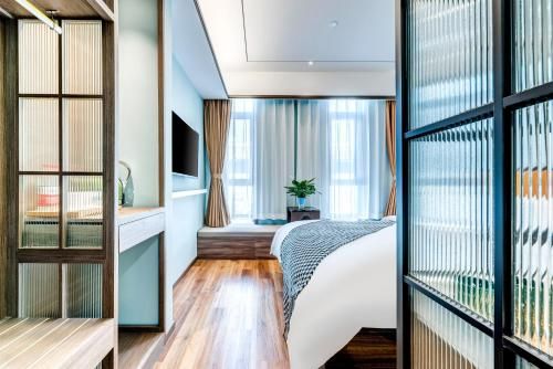 Happy Dragon City Culture Hotel-Tianjin Draum Tower & Dayuecheng shopping mall