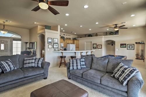 Cozy Bullhead City Home with Patio and Mountain Views!