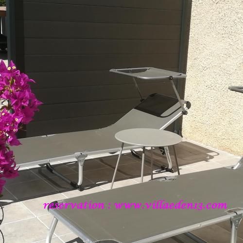 3 Studios independants dans villa terrasse jardin piscine