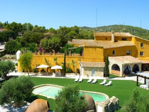 Villa with 9 bedrooms in Can Trabal with wonderful mountain view private pool enclosed garden 12 km