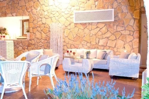 Villa with 9 bedrooms in Can Trabal with wonderful mountain view private pool enclosed garden 12 km