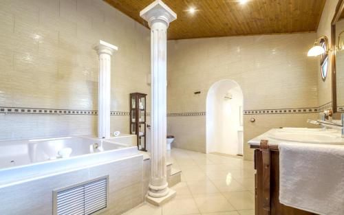 Villa with 9 bedrooms in Can Trabal with wonderful mountain view private pool enclosed garden 12 km