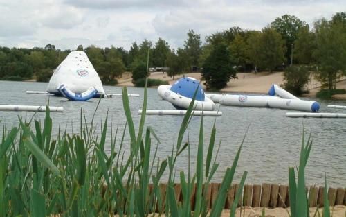 AACHEN - Haus am See mit Sandstrand nahe Rhein-Main und Spessart
