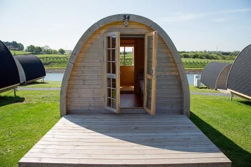 Let's Go Hydro Glamping Pods With Linen, Belfast