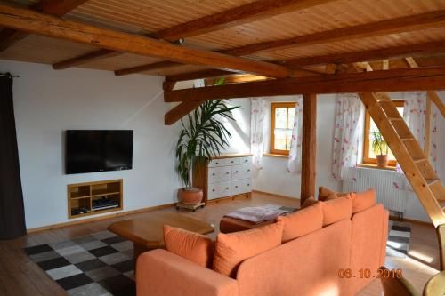 Ferienwohnung mit Charme und Blick auf Dinkelsbuhl