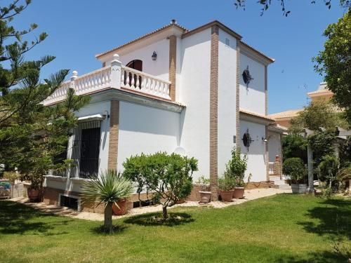 Casa con jardin en la playa