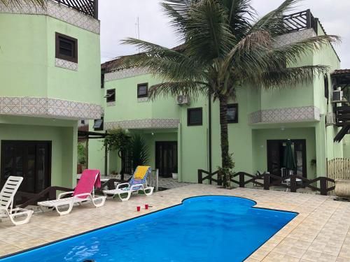Casa de villagio com piscina- 70 metros da praia