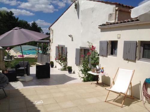 Studio a Saint Jean d'Angely avec piscine privee jardin clos et WiFi