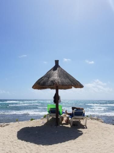 Tao condo in Tulum Country Club-Bahia Principe, screened corner balcony, beach and golf club access
