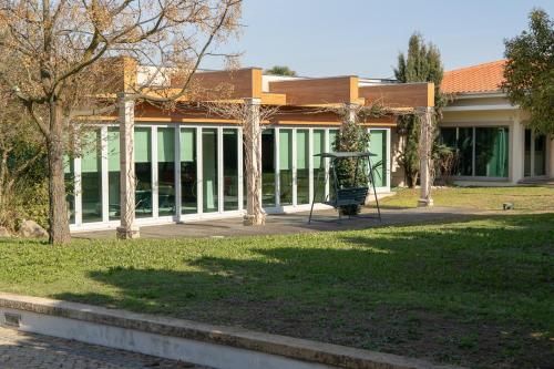 4 bedrooms villa with indoor pool jacuzzy and enclosed garden at Santo Tirso