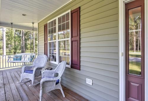 Oriental House on 1 Acre with Wraparound Porch!