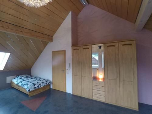 Ferienwohnung Leutkirch offen hell hoch schöne Aussicht
