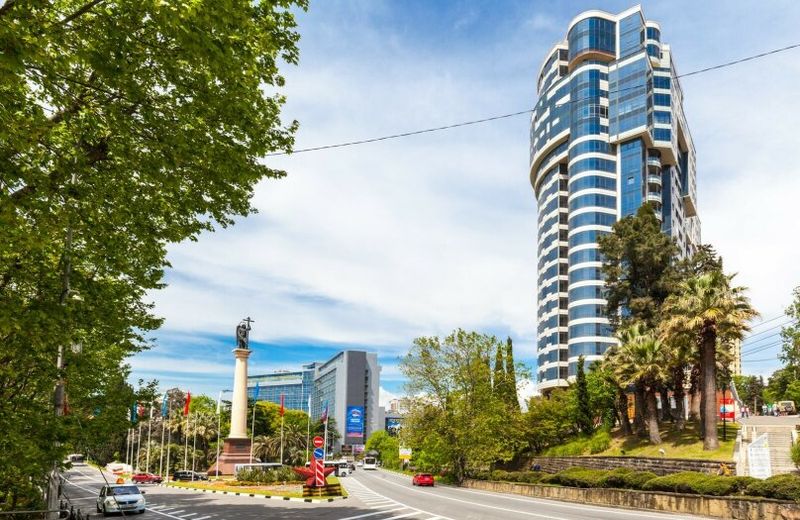 Apartamenty v centre Soci Sagal po Krasnoj plosadi