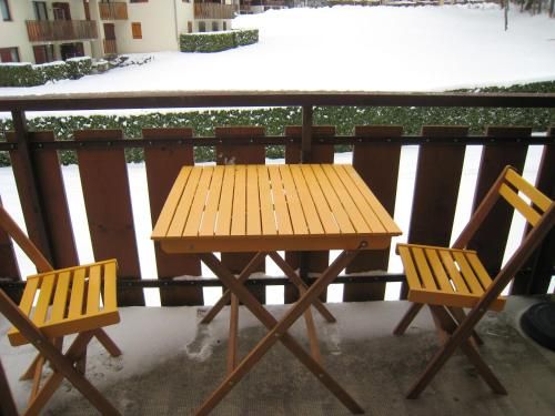 Appartement d'une chambre a Bernex a 50 m des pistes avec balcon et wifi