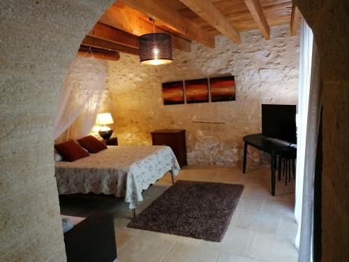 Chambre Maison En Pierre Jacuzzi