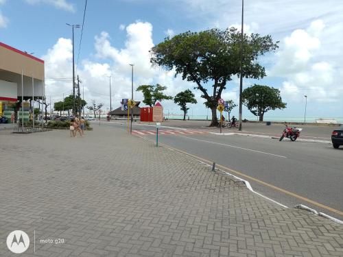 Flat 112 equipado na beira mar de Tambaú