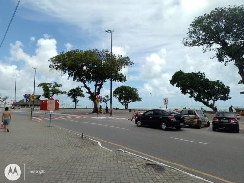 Flat 112 equipado na beira mar de Tambaú
