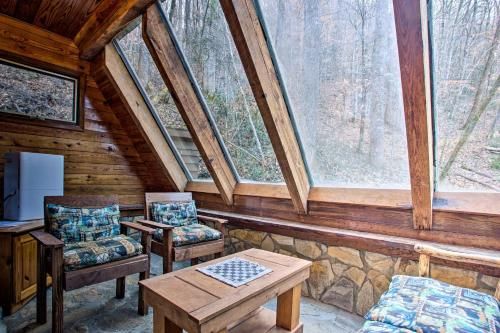 Riverside Cabin with Deck by Hiking Trails and Fishing