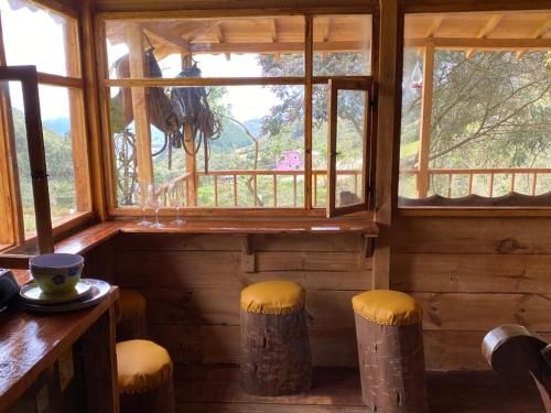Un refugio en las montañas de Tabio