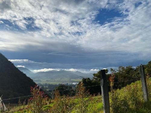 Un refugio en las montañas de Tabio