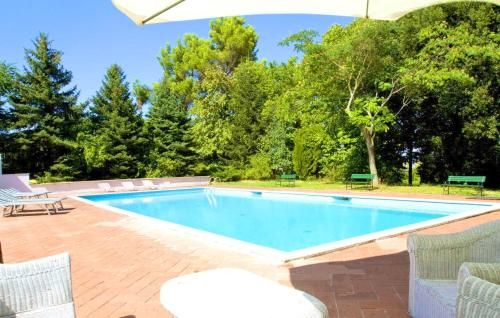 One bedroom appartement with shared pool furnished terrace and wifi at Fabriano