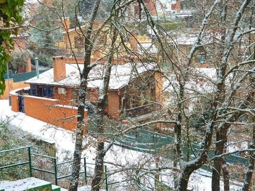 6 bedrooms villa with private pool enclosed garden and wifi at La Puebla de Castro