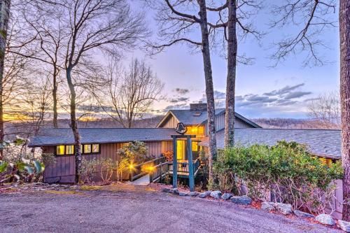 Brevard Home with Panoramic Lake and Mtn Views!