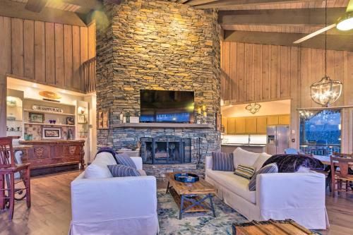 Brevard Home with Panoramic Lake and Mtn Views!