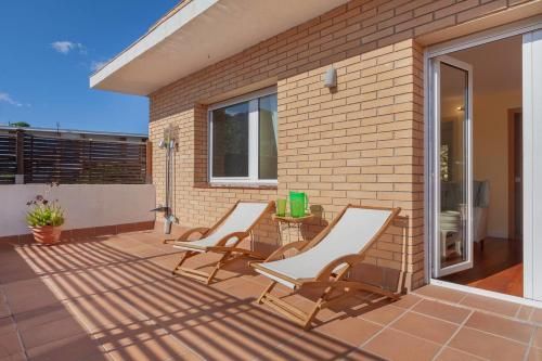 Can Stella, luminoso apartamento de playa en Costa Dorada – Tarragona
