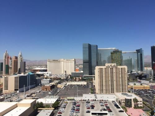 True 1BR Balcony Suite with Strip View at MGM Signature