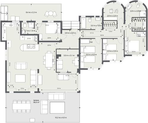 Torreguadiaro Villa - 2 mins walk from the bars and restaurants