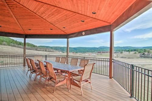 Expansive Black Hills Forest Home with Deck and Grill!