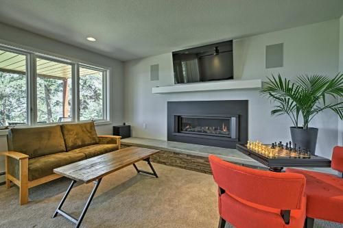 Modern Morrison House with Deck and 2 Fireplaces!