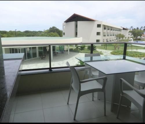 CARNEIROS BEACH RESORT- Flat de 2 quartos - condomínio à beira mar da Praia de Carneiros