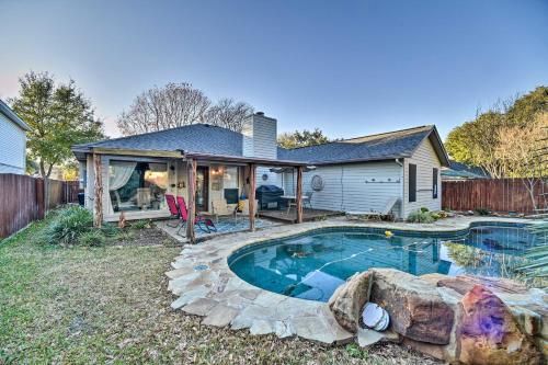 Peaceful San Antonio Oasis with Private Pool and Grill!