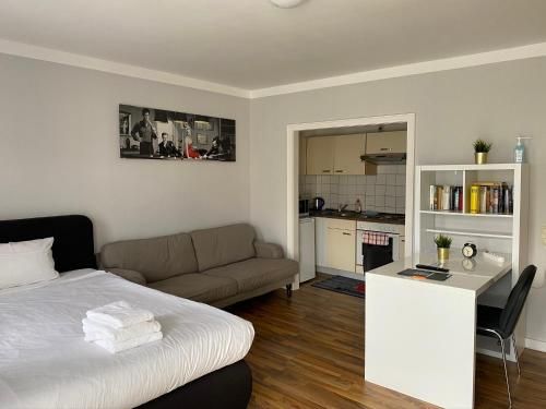 1,5 Z Apartment mit Balkon direkt am Hauptbahnhof