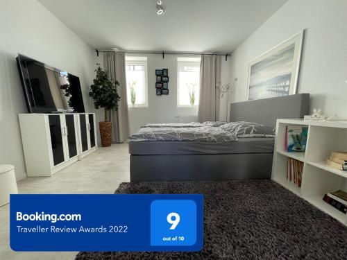 Barrierefrei - 24Std-CHECK-IN kontaktlos - Kingsize Bed - W-LAN - Parkplatz W 3